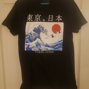 Tokyo Japan art tshirt